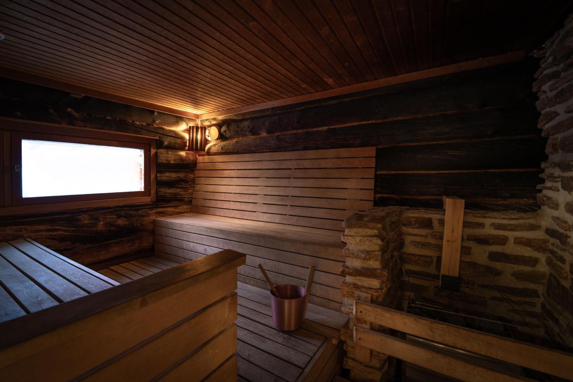 Kuukkeli Log Houses Aurora Resort Saariselka Exteriér fotografie