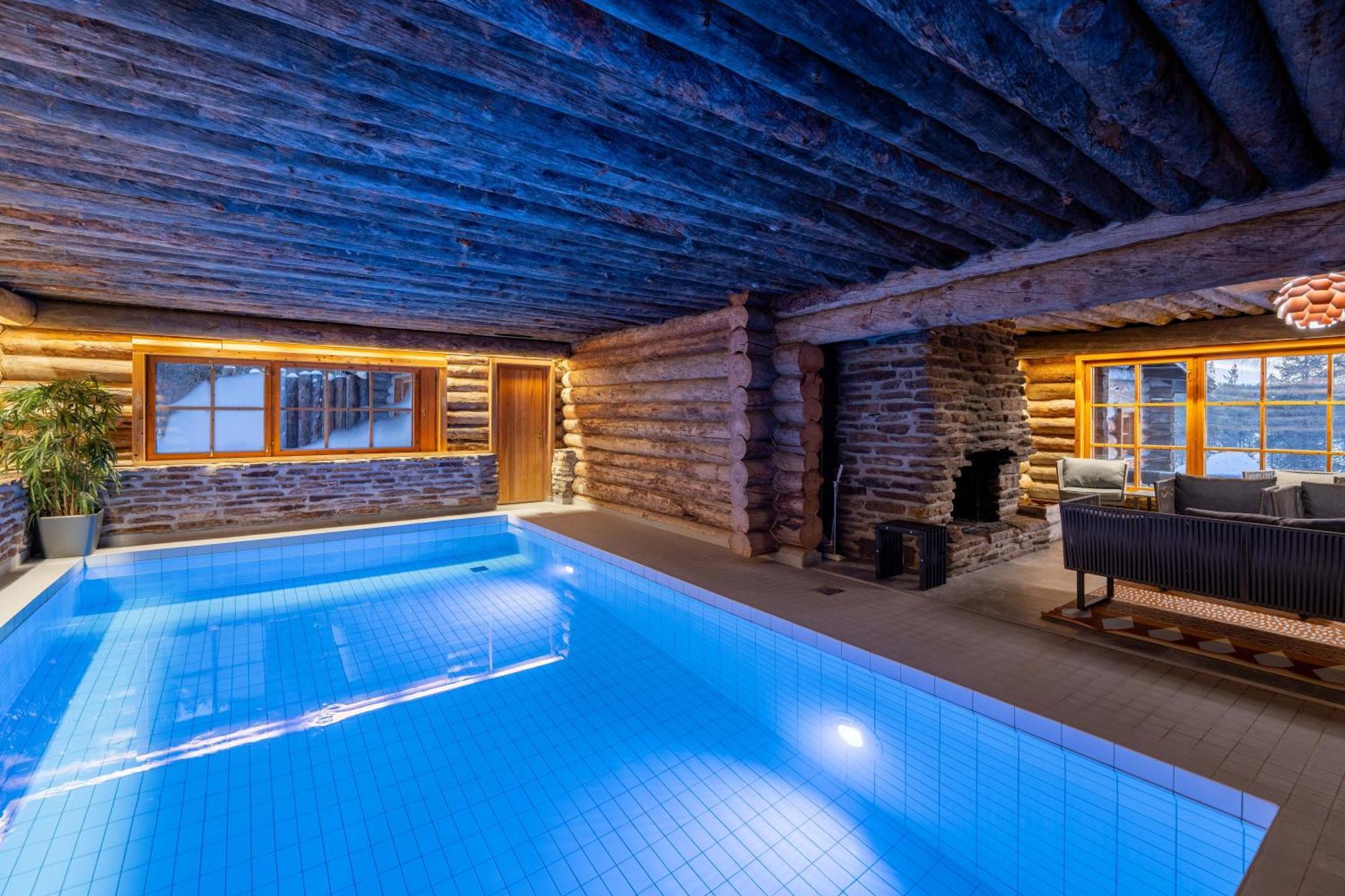 Kuukkeli Log Houses Aurora Resort Saariselka Exteriér fotografie