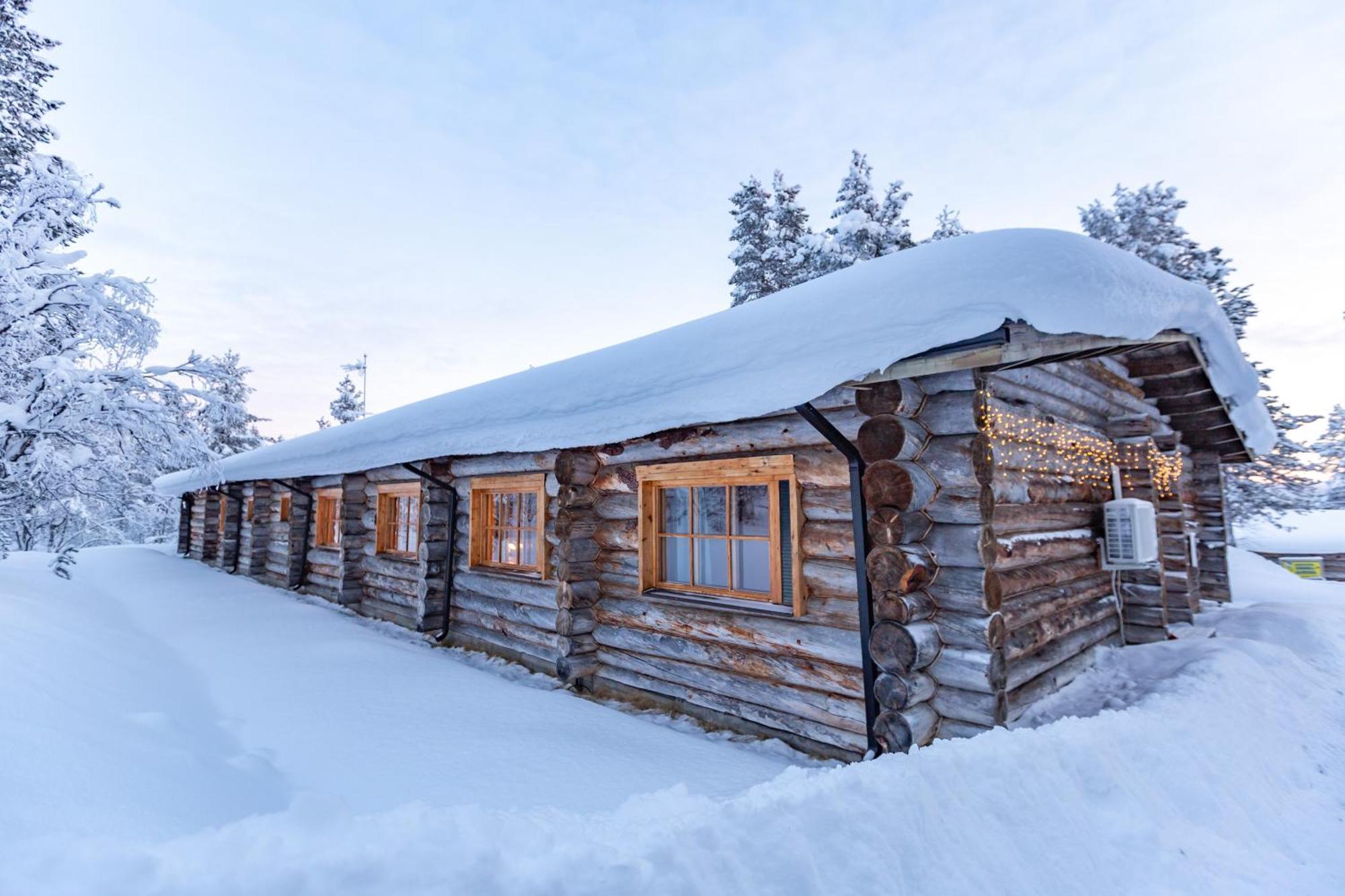 Kuukkeli Log Houses Aurora Resort Saariselka Exteriér fotografie