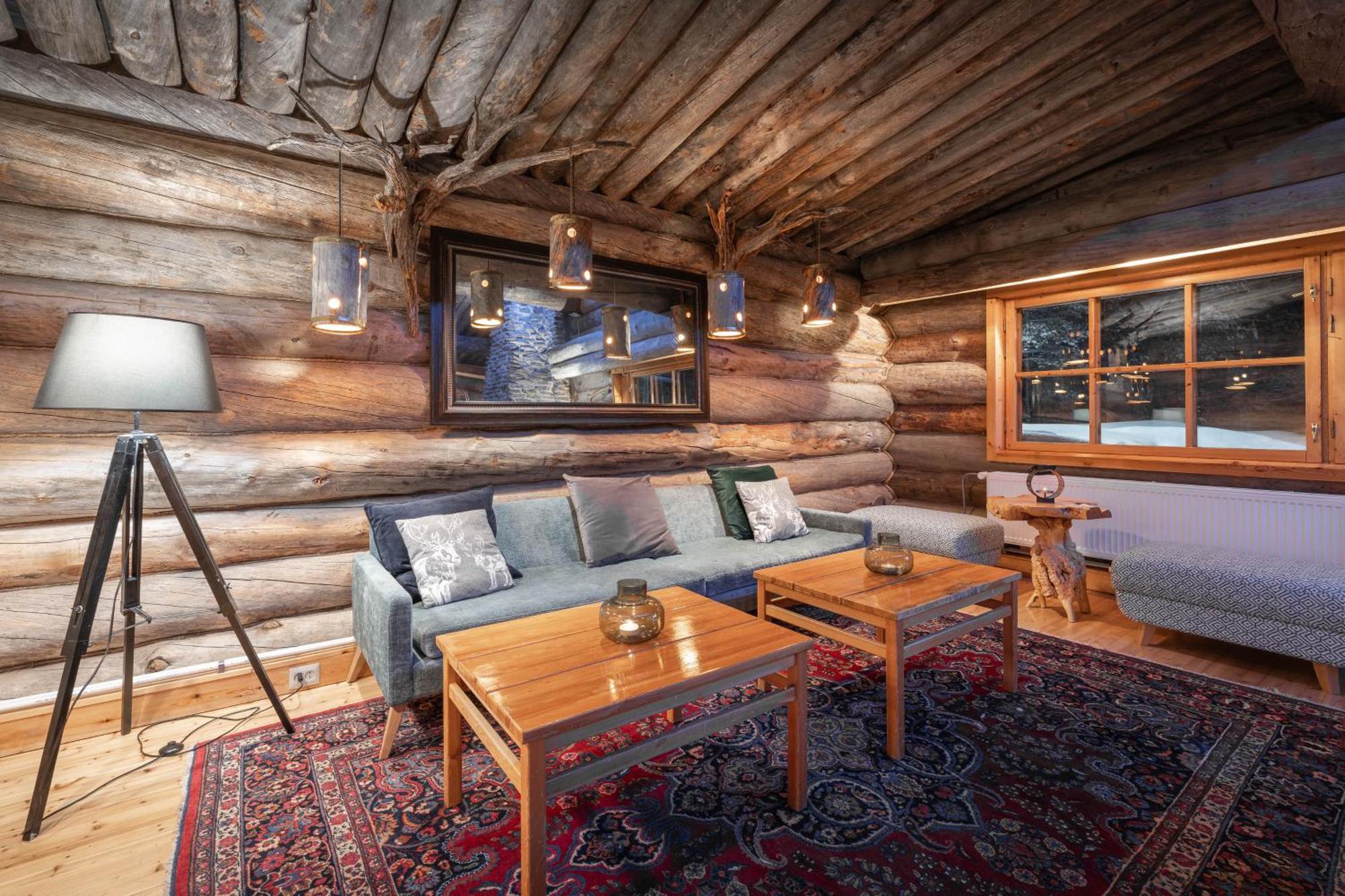 Kuukkeli Log Houses Aurora Resort Saariselka Exteriér fotografie