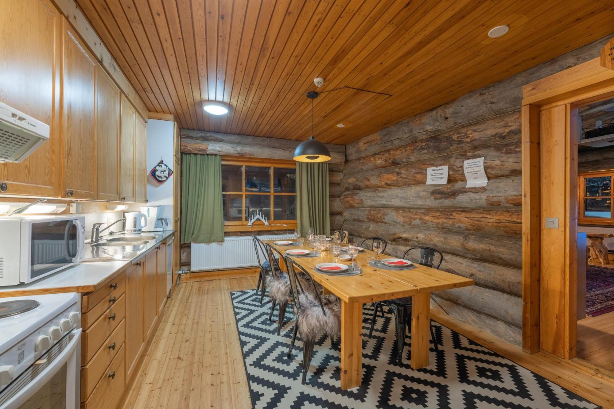 Kuukkeli Log Houses Aurora Resort Saariselka Exteriér fotografie
