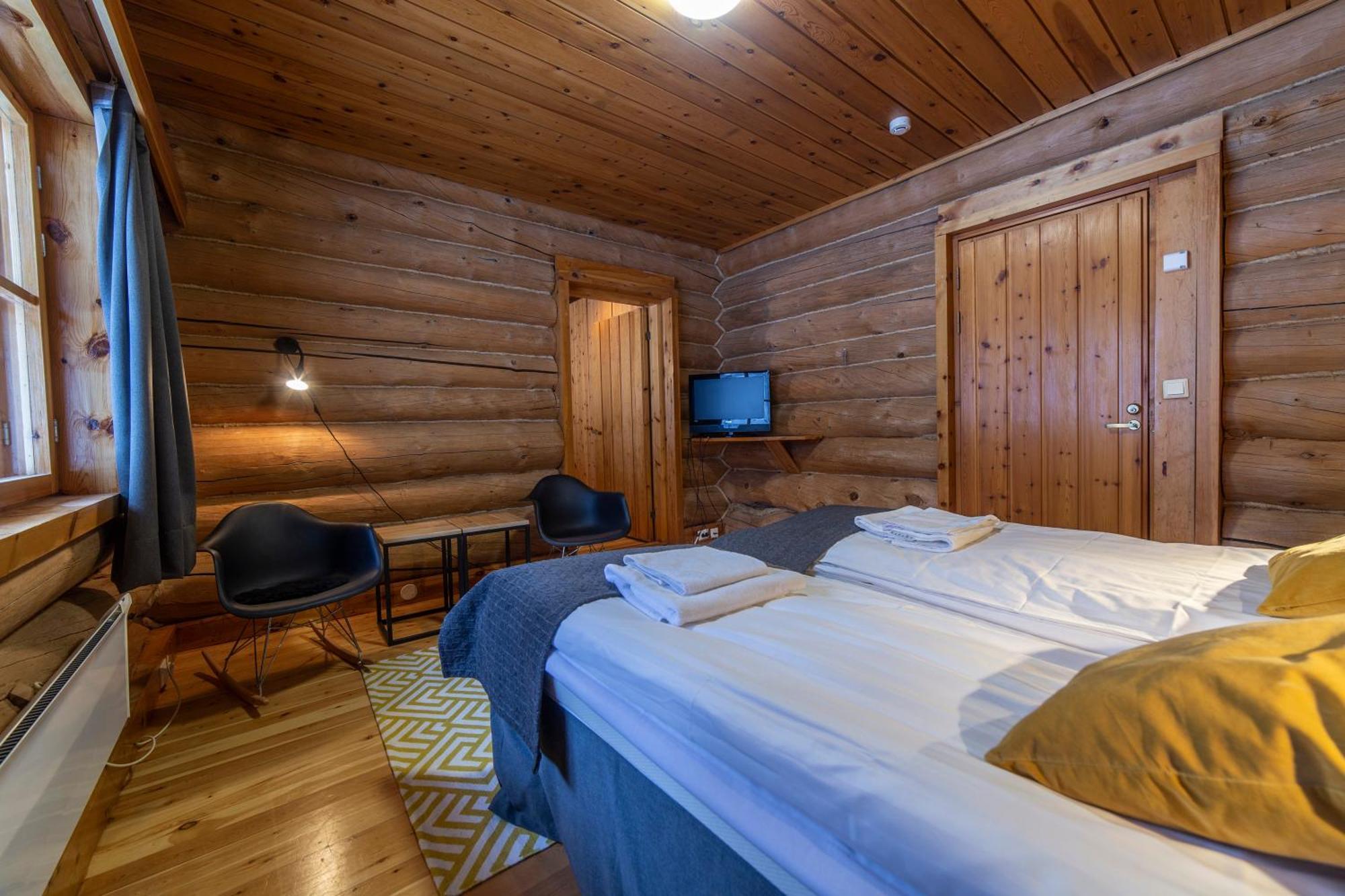 Kuukkeli Log Houses Aurora Resort Saariselka Pokoj fotografie