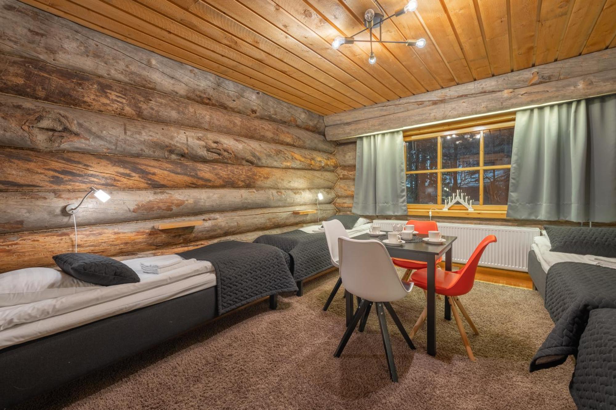 Kuukkeli Log Houses Aurora Resort Saariselka Pokoj fotografie