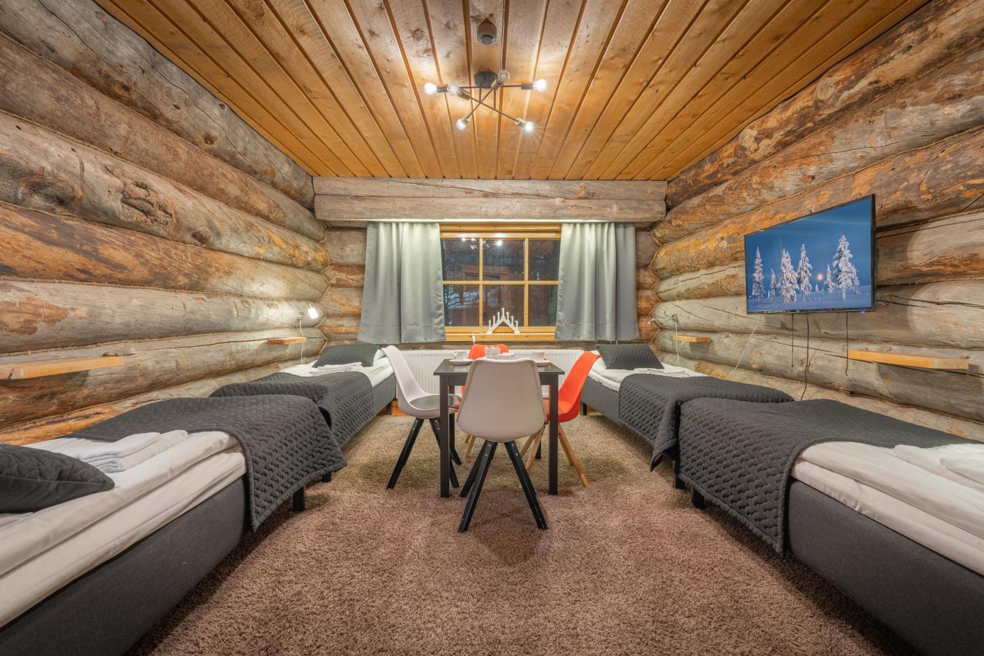 Kuukkeli Log Houses Aurora Resort Saariselka Exteriér fotografie