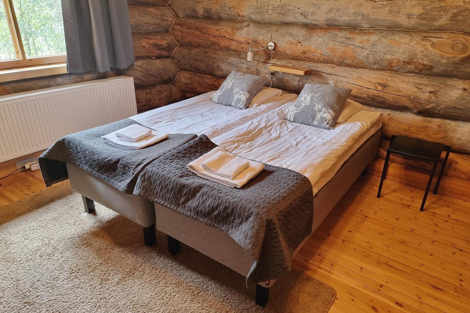 Kuukkeli Log Houses Aurora Resort Saariselka Pokoj fotografie