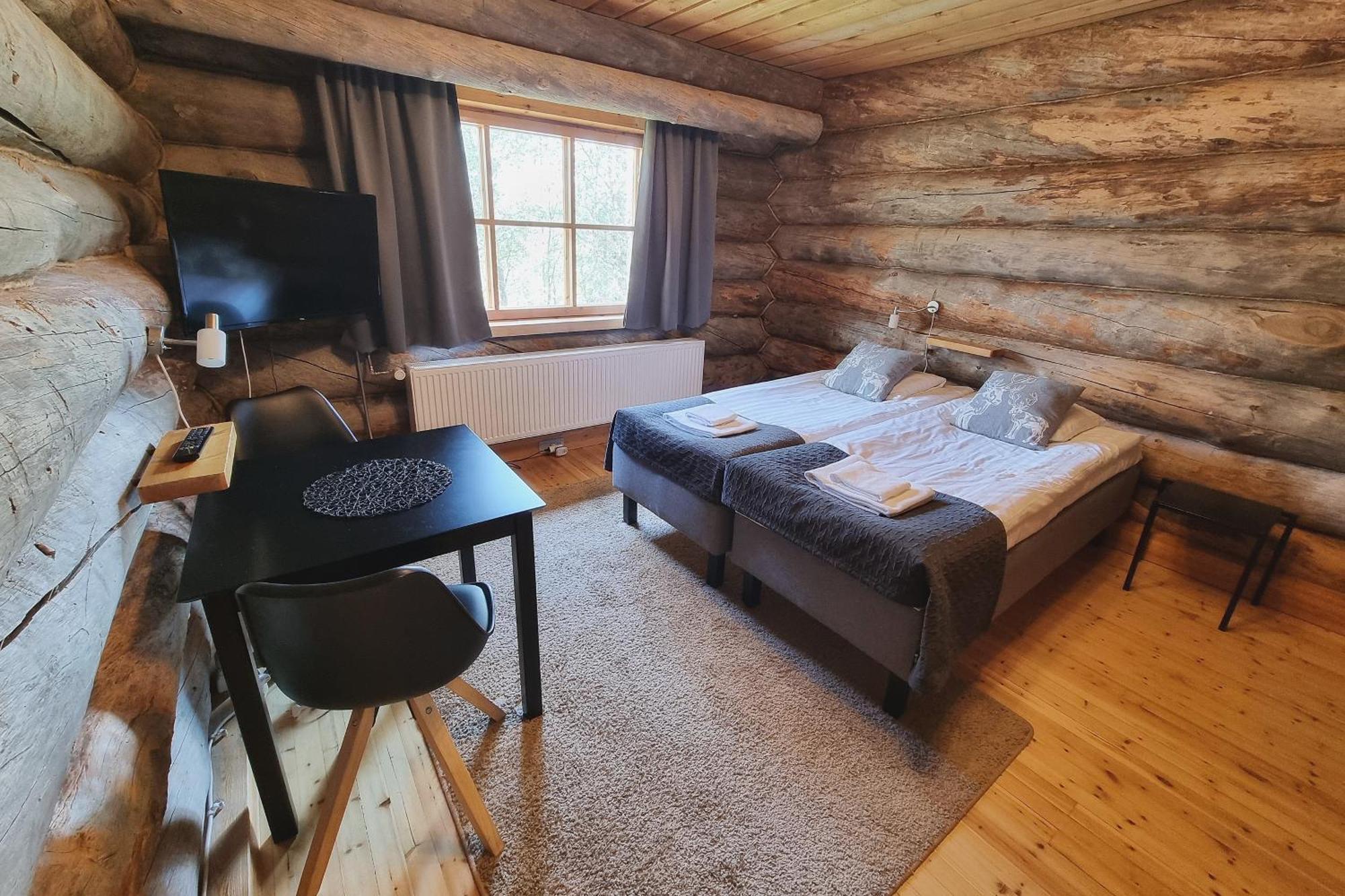 Kuukkeli Log Houses Aurora Resort Saariselka Exteriér fotografie
