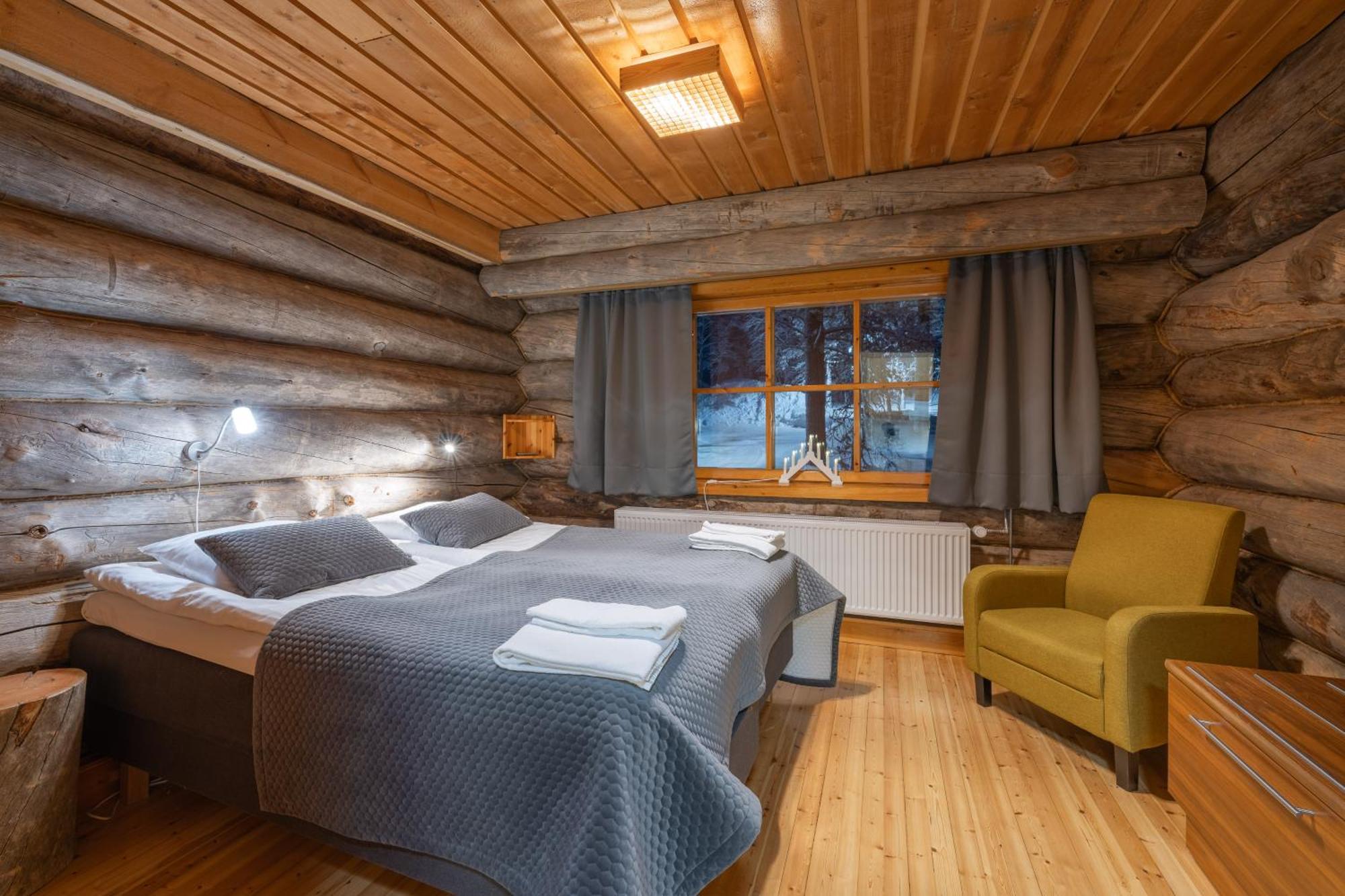 Kuukkeli Log Houses Aurora Resort Saariselka Exteriér fotografie