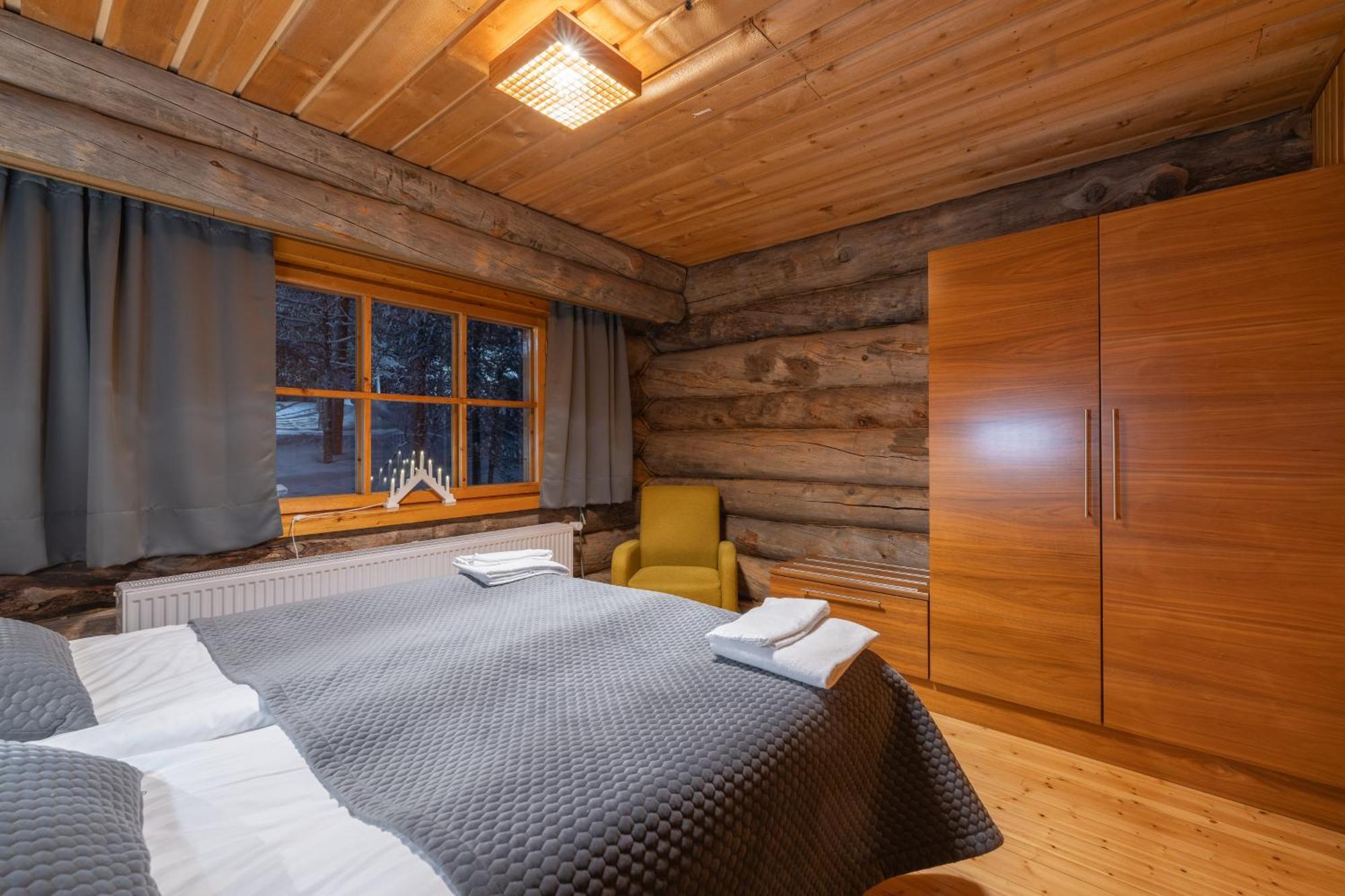 Kuukkeli Log Houses Aurora Resort Saariselka Pokoj fotografie
