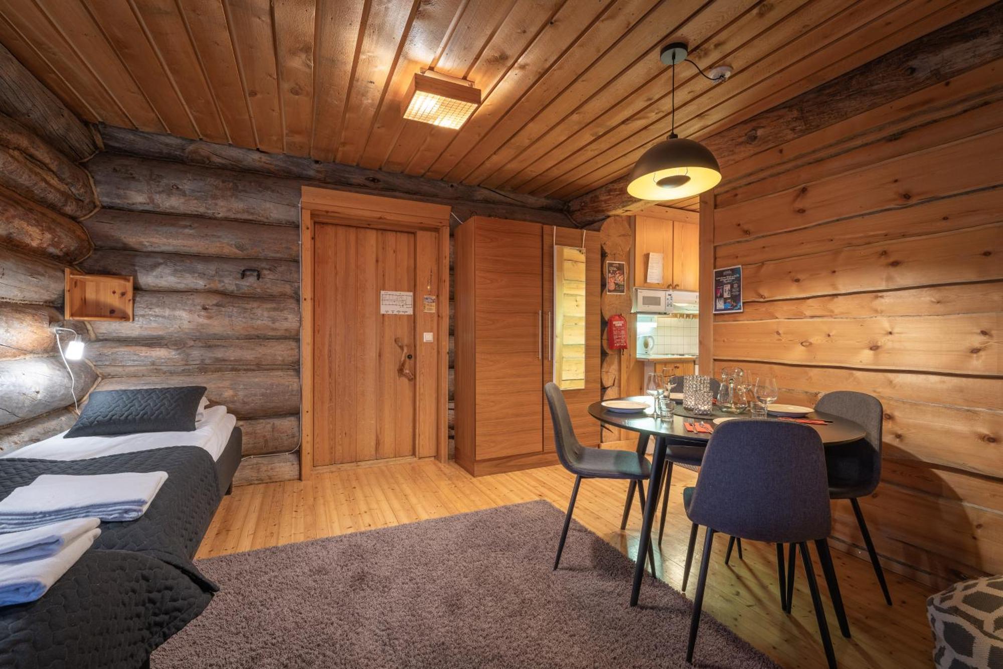 Kuukkeli Log Houses Aurora Resort Saariselka Pokoj fotografie